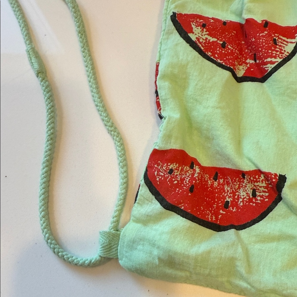 Bobo choses Watermelon Print Drawstring Backpack - Picture 6 of 7